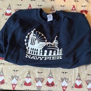 Chicago Navy Pier crewneck